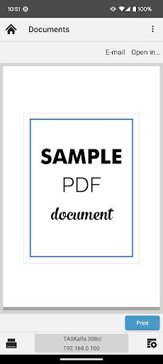 KYOCERA Mobile Print screenshot 3