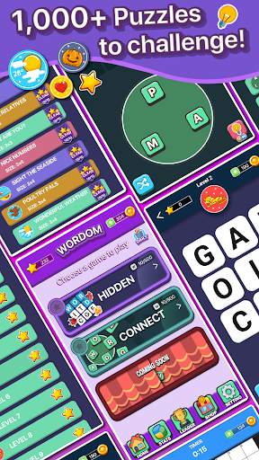 Wordom - All Word Games screenshot 1