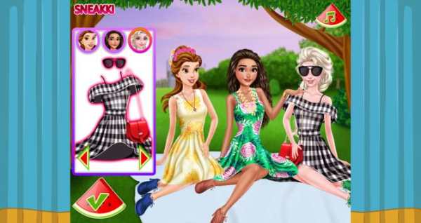 BFF Princesses Picnic Fashion 5 تصوير الشاشة