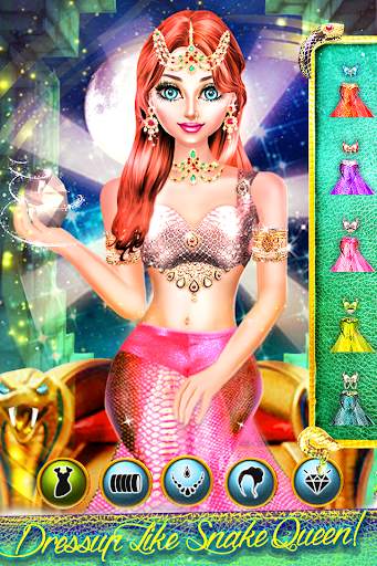 Snake Girl Salon - Naagin Game screenshot 3