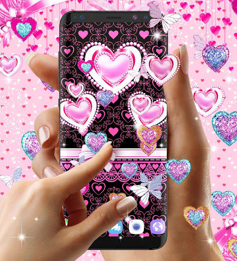 Girly pink live wallpapers screenshot 4
