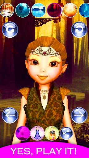Princess Fairy Hair Salon Game screenshot 7