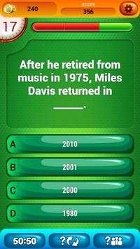 Jazz Music Trivia Quiz Game screenshot 4