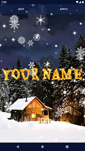 Winter Forest Snow Wallpapers screenshot 2