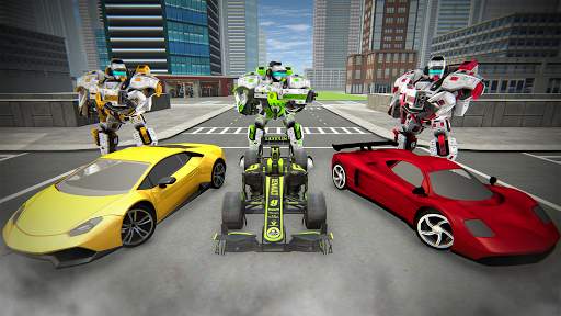 Transform Car Robot Game : Formula Car Robot War screenshot 3