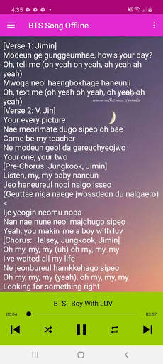 BTS Song Offline screenshot 5