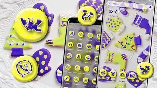 Candy and Cookie Theme Launcher screenshot 1