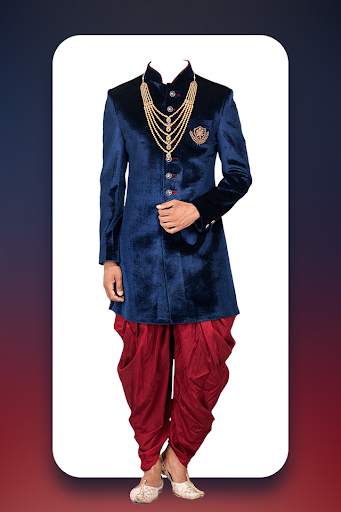 Men Sherwani Photo Suit Editor 3 تصوير الشاشة