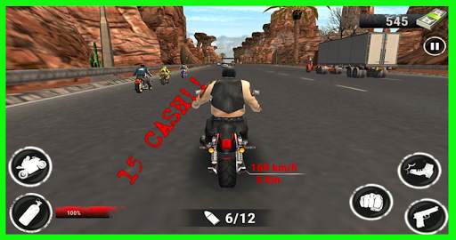 Biker Mania Racing screenshot 1