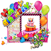 Happy Birthday Photo frames icon