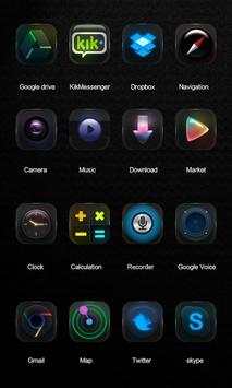 Black Elf GO Launcher Theme screenshot 5