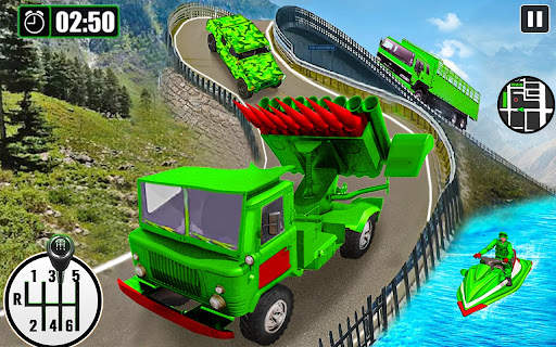 Army Vehicles Transport Truck screenshot 2