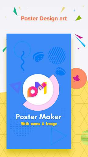 Poster Maker With Name & Image 1 تصوير الشاشة