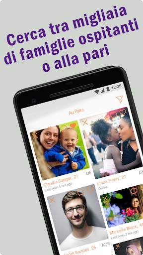 Match AuPair: trova famiglie o persone alla pari screenshot 2