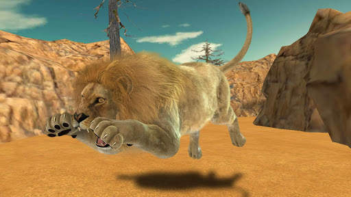 Angry Lion Jungle Attack स्क्रीनशॉट 5