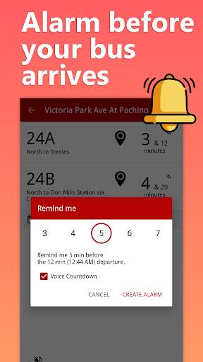 My TTC - Toronto Transit Bus, Subway Tracker screenshot 6