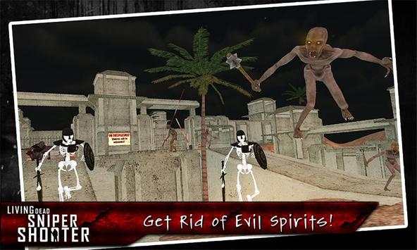 Mati Zombie Zona Sniper Perang screenshot 7