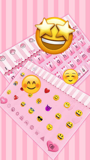 Pink Bow Keyboard screenshot 3