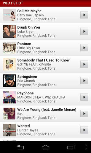 Verizon Tones screenshot 2