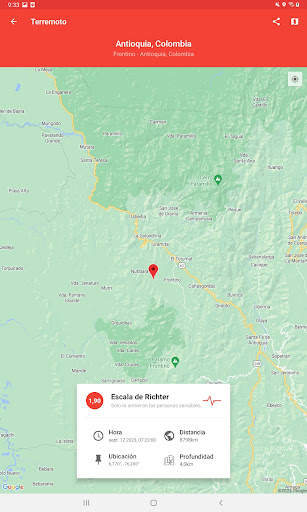 Mis Alertas de Terremotos screenshot 8