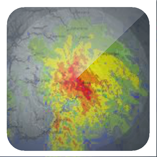 Værradar Norge - Nedslag FREE icon