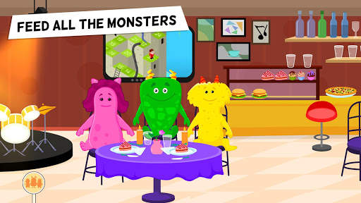 My Monster Town: Restaurant Cooking Games for Kids screenshot 5