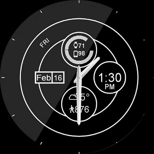 Chrono Shine HD Watch Face screenshot 19