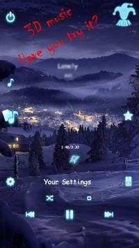 Mp3 Player NightSky 3D screenshot 2