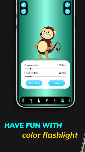 Color Flashlight : Flash On Call & sms Alert screenshot 5
