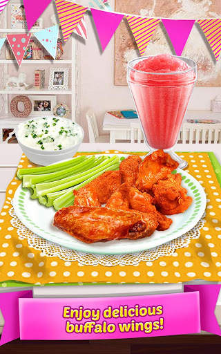 Buffalo Wings: Food Game screenshot 1