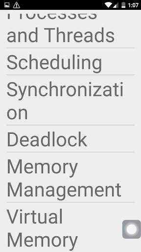Operating Systems Course App screenshot 3