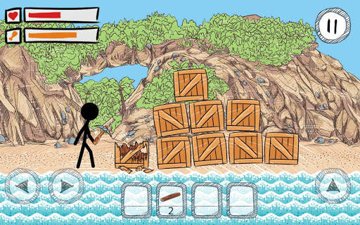 Stickman Craft Survival Simulator screenshot 4