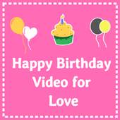Birthday video maker for love with photo and song 3.0