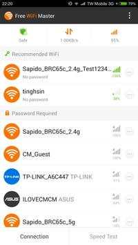 Free WiFi Master - Fast & Safe screenshot 1