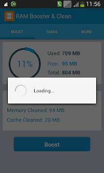 RAM Booster & Clean screenshot 1