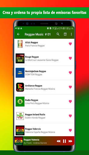 Radio Reggae screenshot 1