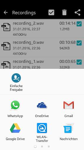 HD Voice Audio Recorder 7 تصوير الشاشة