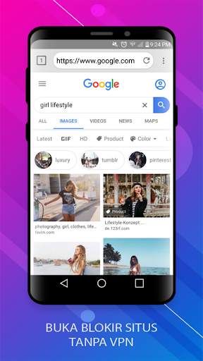 Lexi Browser screenshot 5