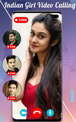 Indian Girl Video Chat - Live Video Call screenshot 1