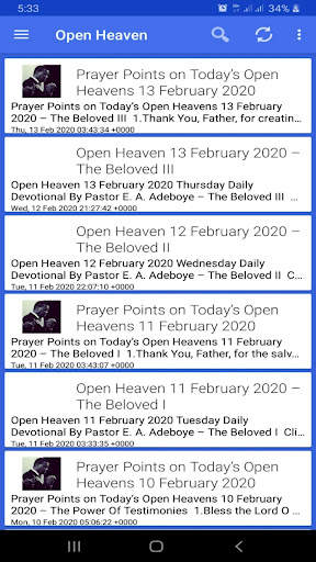 Open Heaven Devotional 2022 screenshot 2