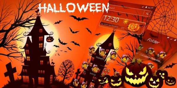 Scary Night Halloween Theme 4 تصوير الشاشة