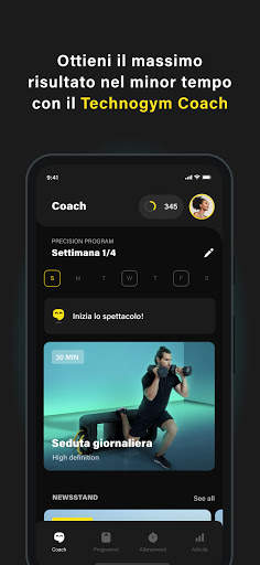 Technogym screenshot 1
