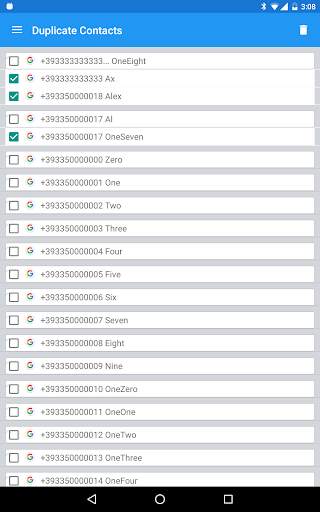 Duplicate Contacts screenshot 2