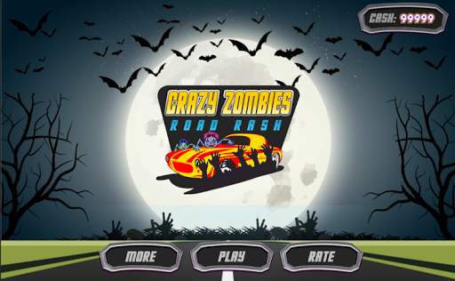 Crazy Zombies Road Rash screenshot 1