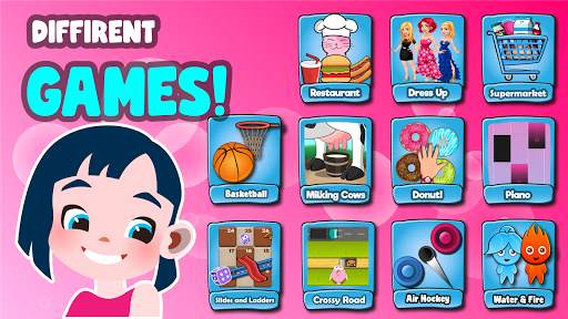 Fammo Two Player Girl Games screenshot 7