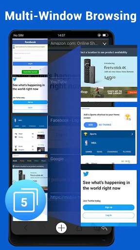 Tezz browser screenshot 6