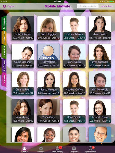 Mobile Midwife EHR Client Port screenshot 8
