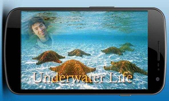 Underwater Life Photo Frame 5 تصوير الشاشة