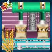 Flour Maker & Factory Game logo