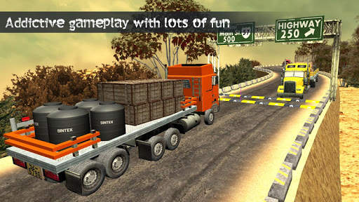 Truck Driving Uphill Simulator screenshot 16